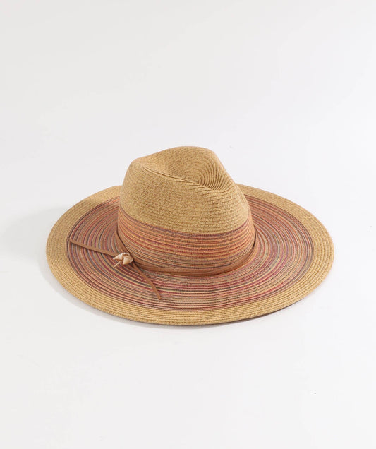 Caprini Hat - Natural/Orange