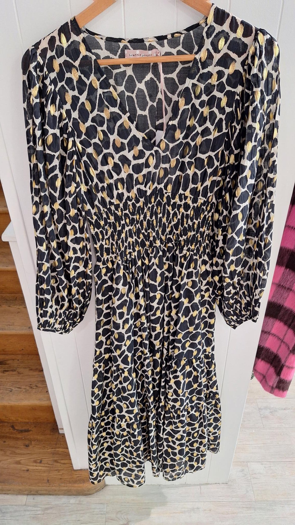 Black and Gold Whispers Dress