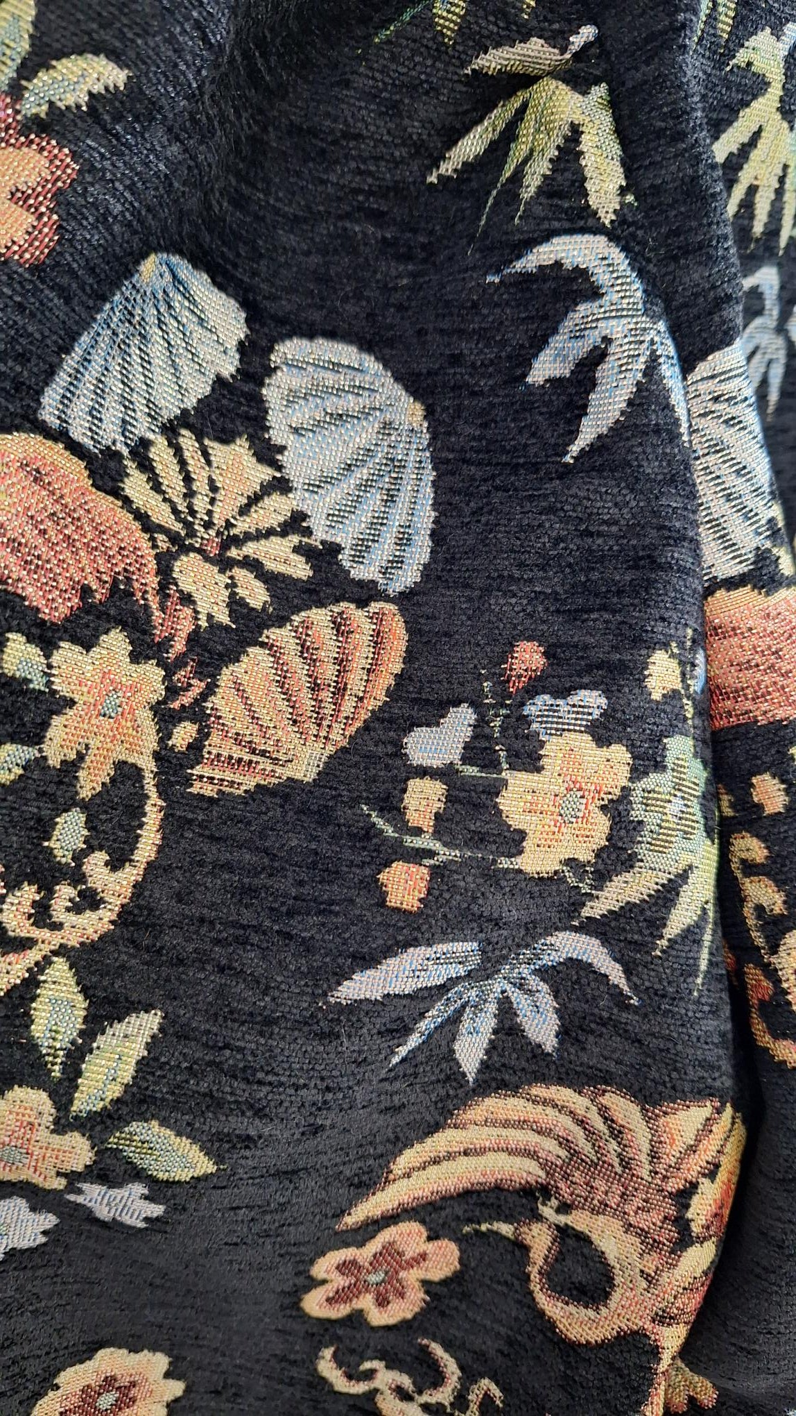 Floral Black Paddle Jacket