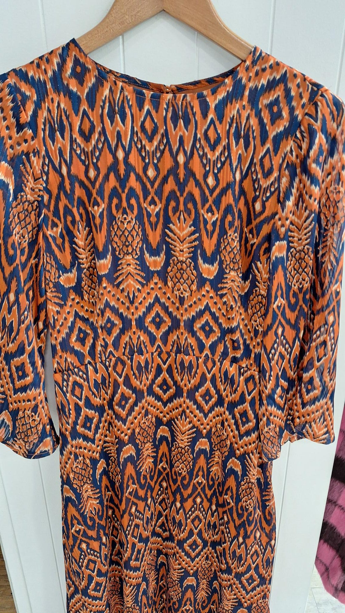 Millie Dress in Rust