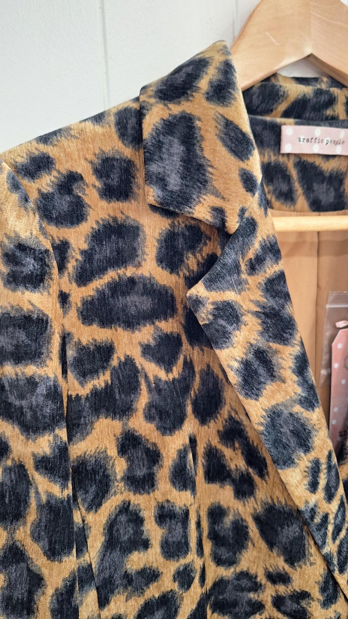 Anarchy Coat in Leopard