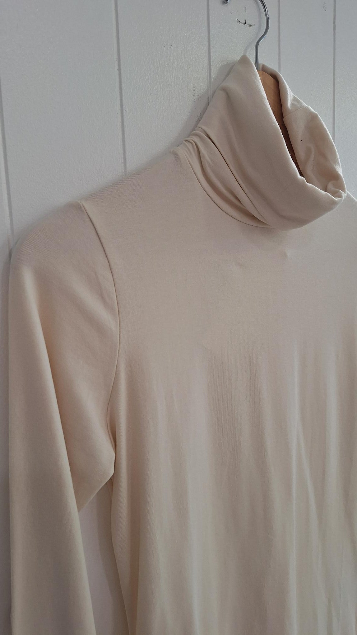 EfinasPW Polo Neck in Cream
