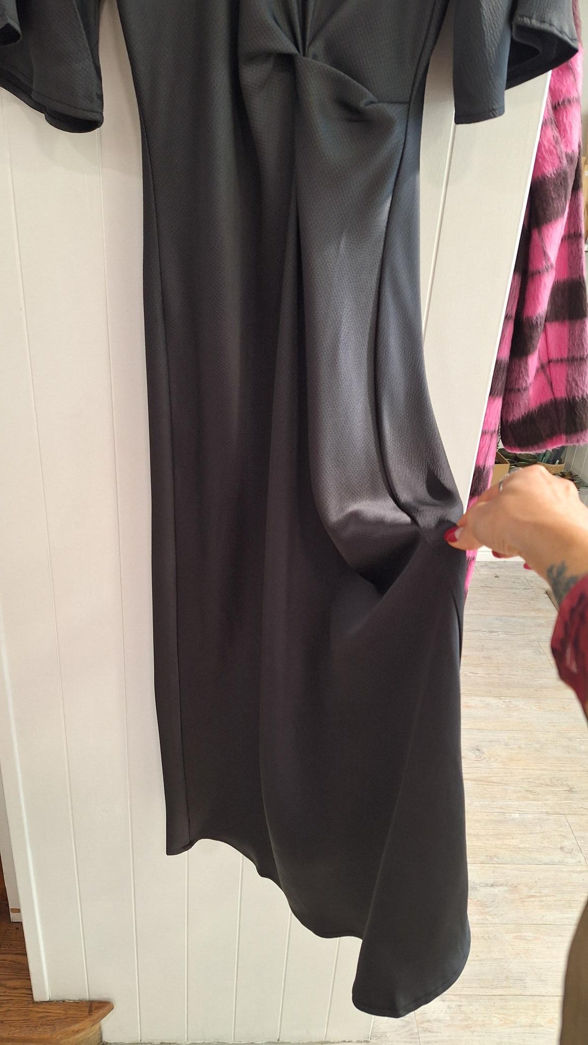 KApristine Dress in Black Oyster