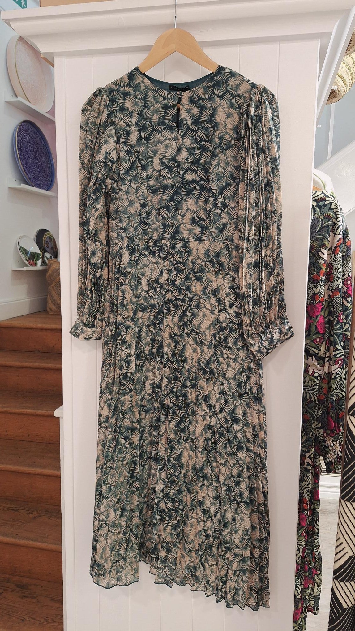 Printed Chiffon Dress