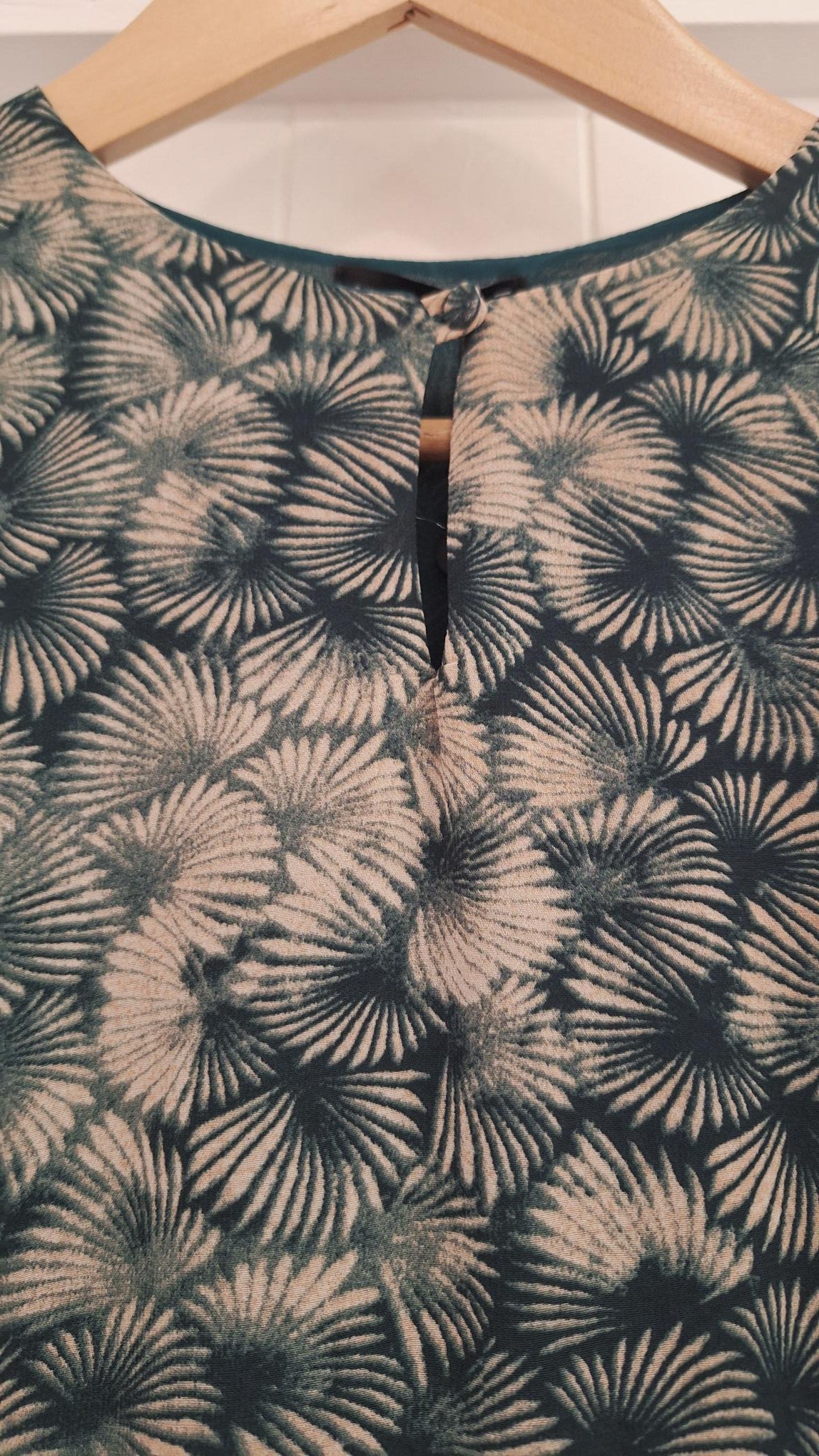 Printed Chiffon Dress