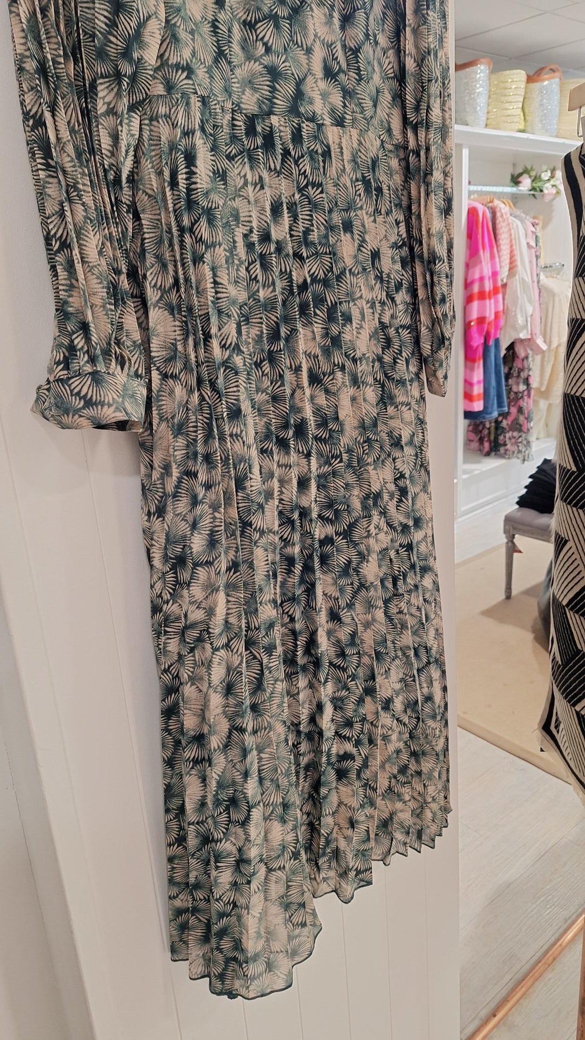 Printed Chiffon Dress
