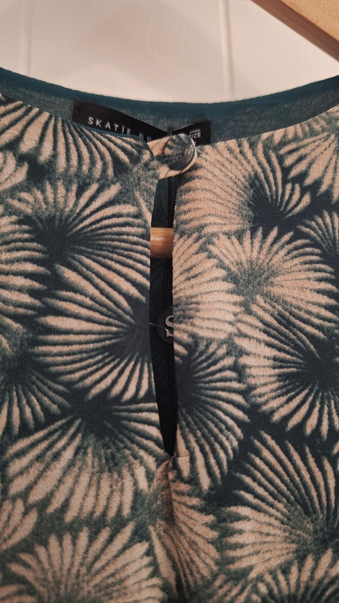 Printed Chiffon Dress