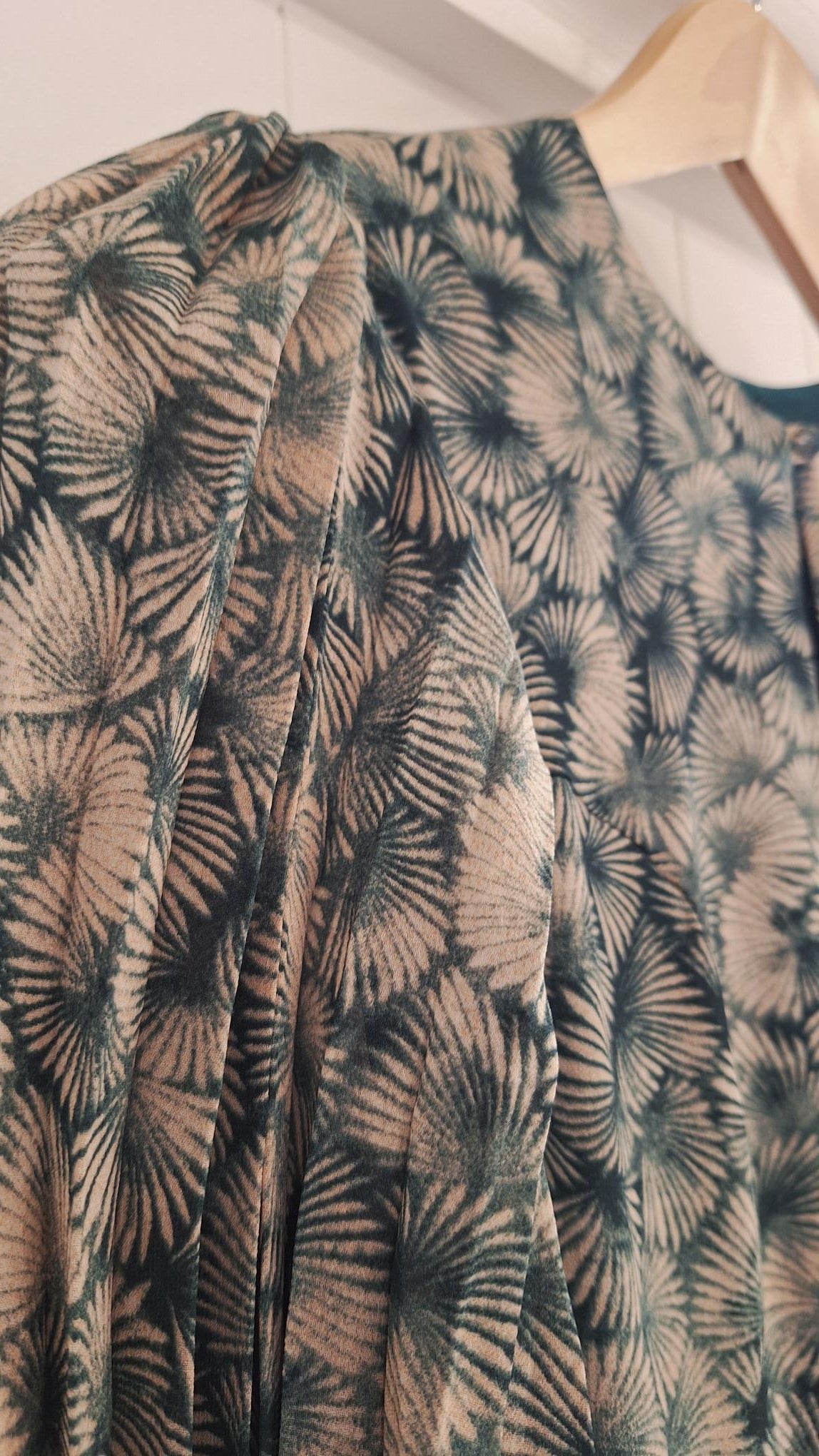 Printed Chiffon Dress