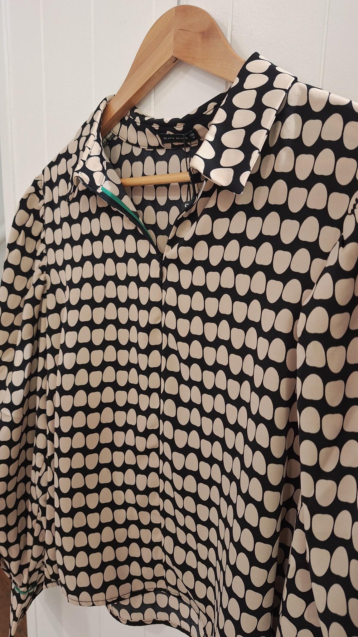 Polka Dot Printed Blouse