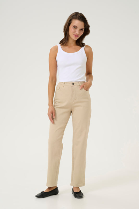 KAZelina Straight Jeans in Feather Grey