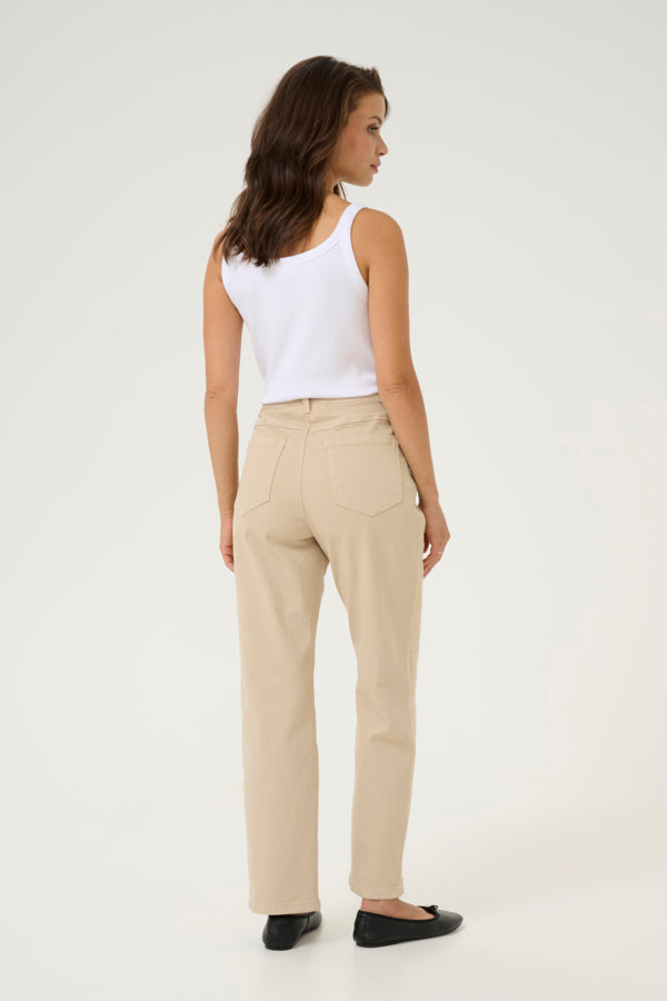 KAZelina Straight Jeans in Feather Grey