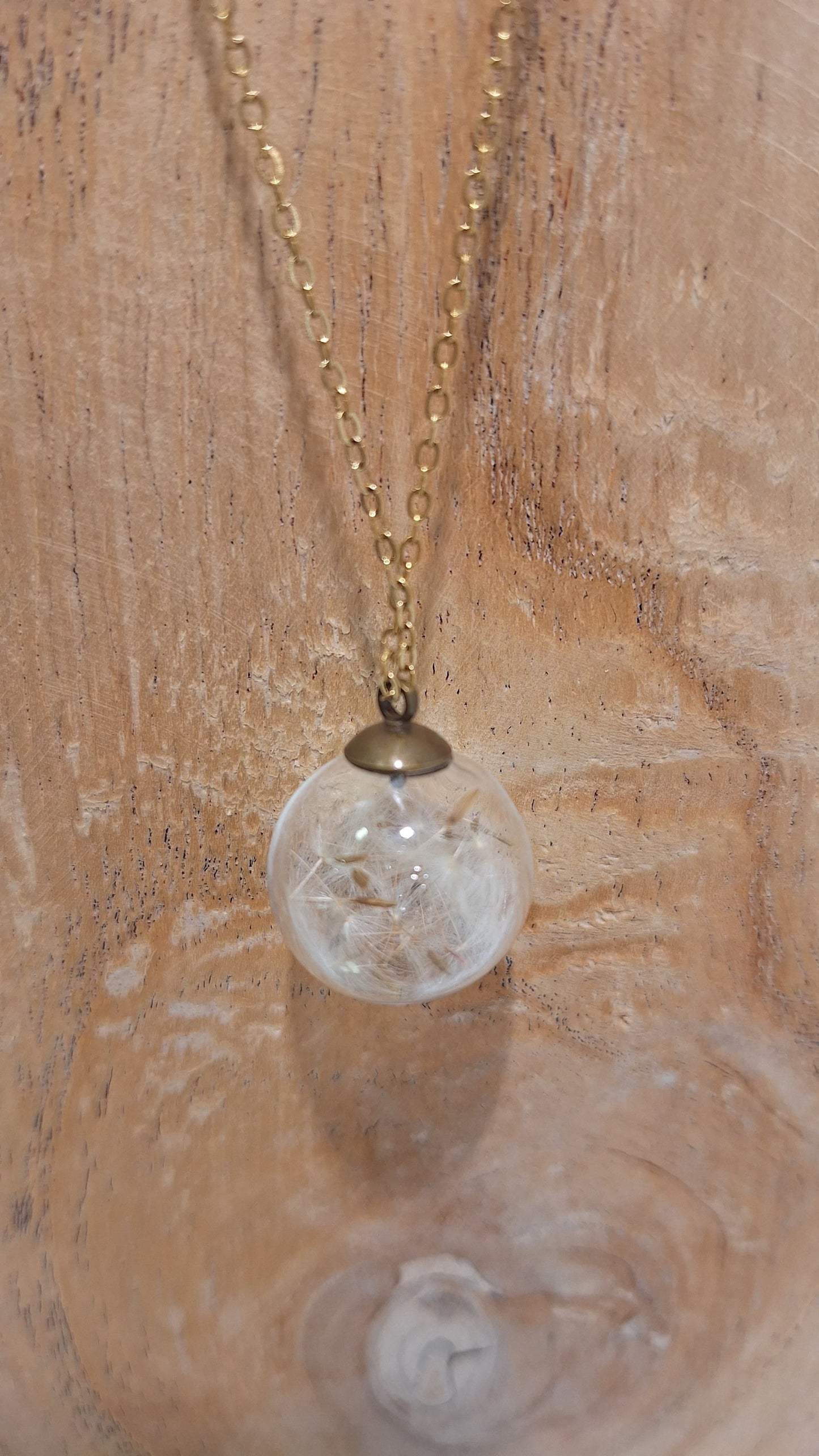 Long Flying Seeds Necklace