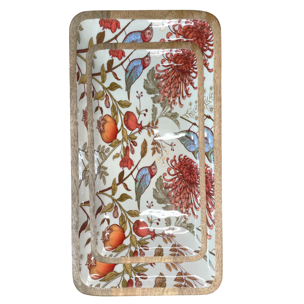 Medium Orange Bird Tray