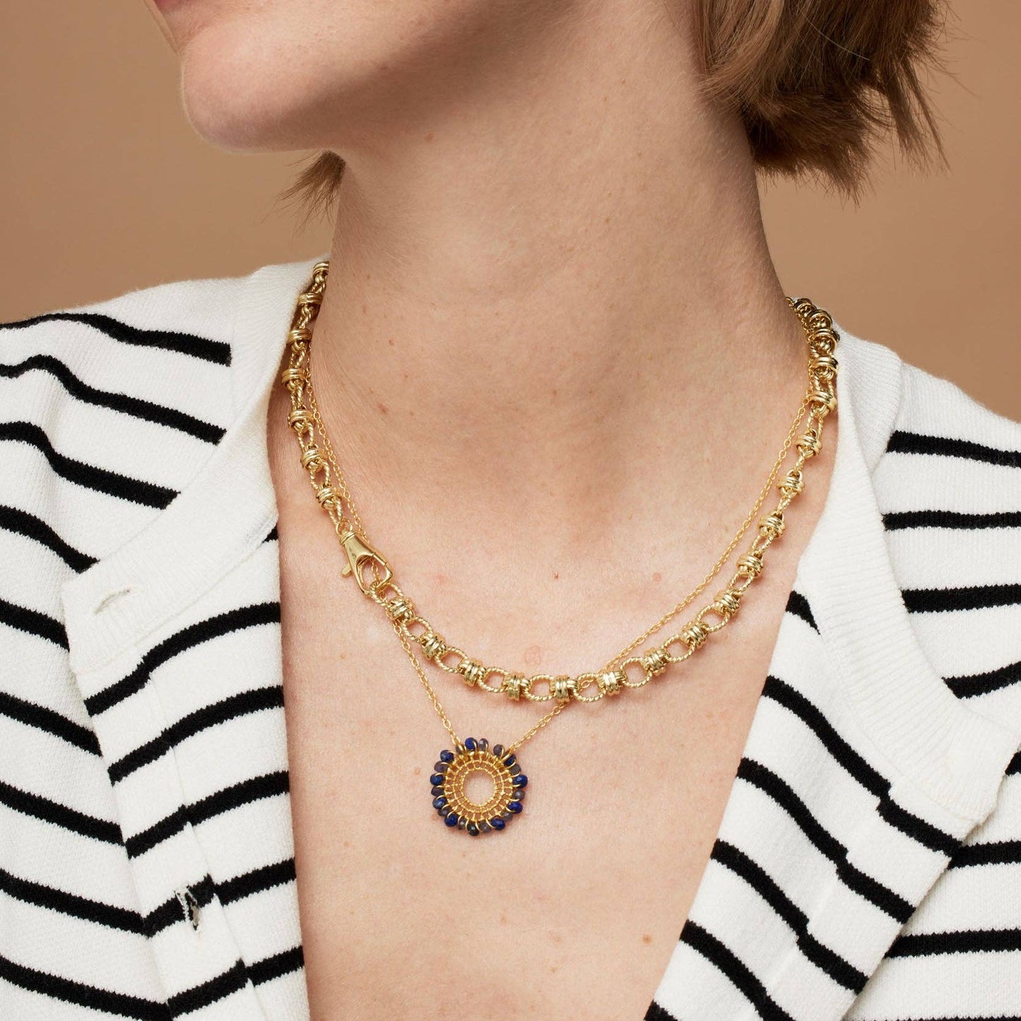 Nelly Necklace Navy