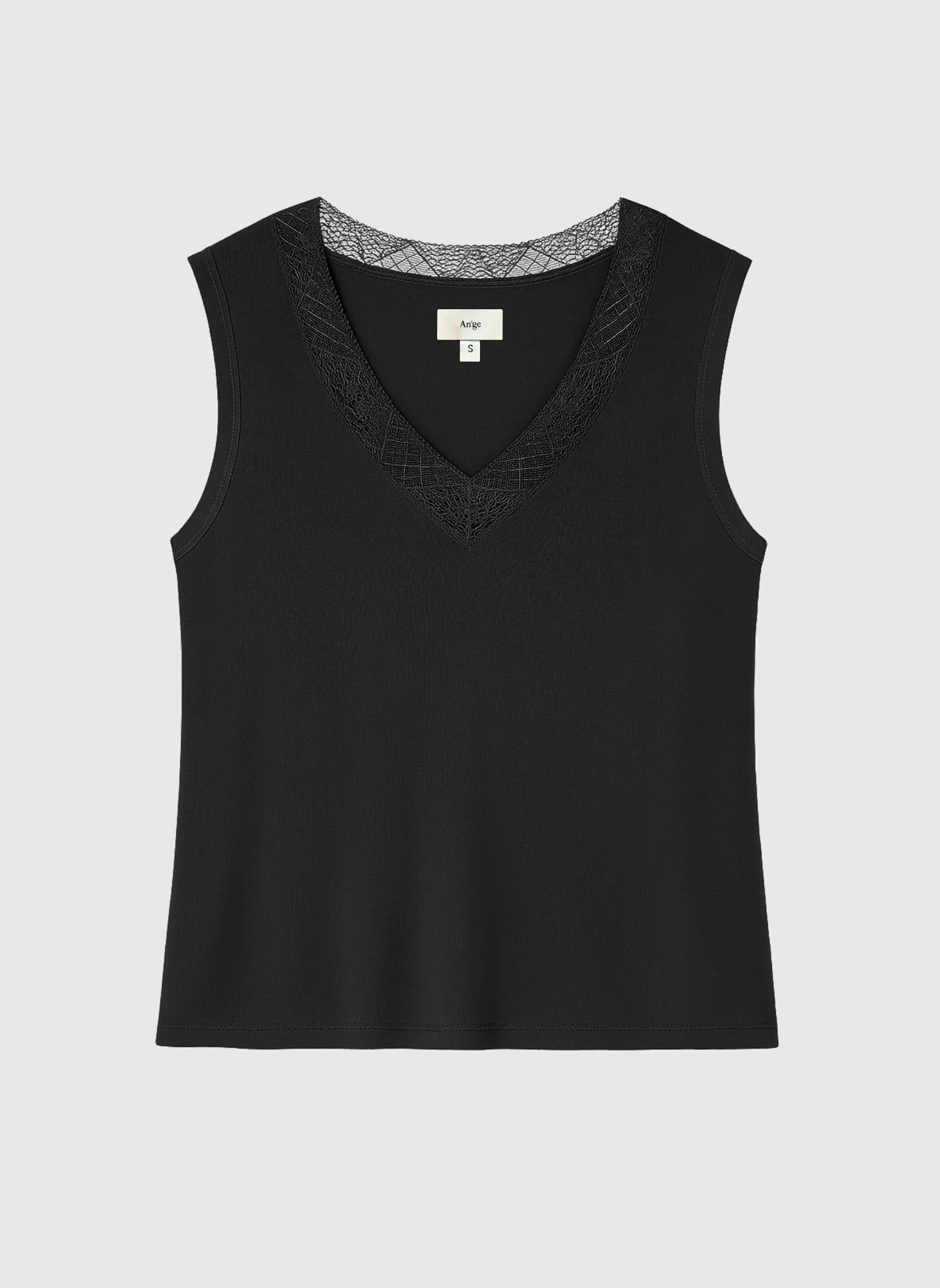 ASTURIE Cami in Black