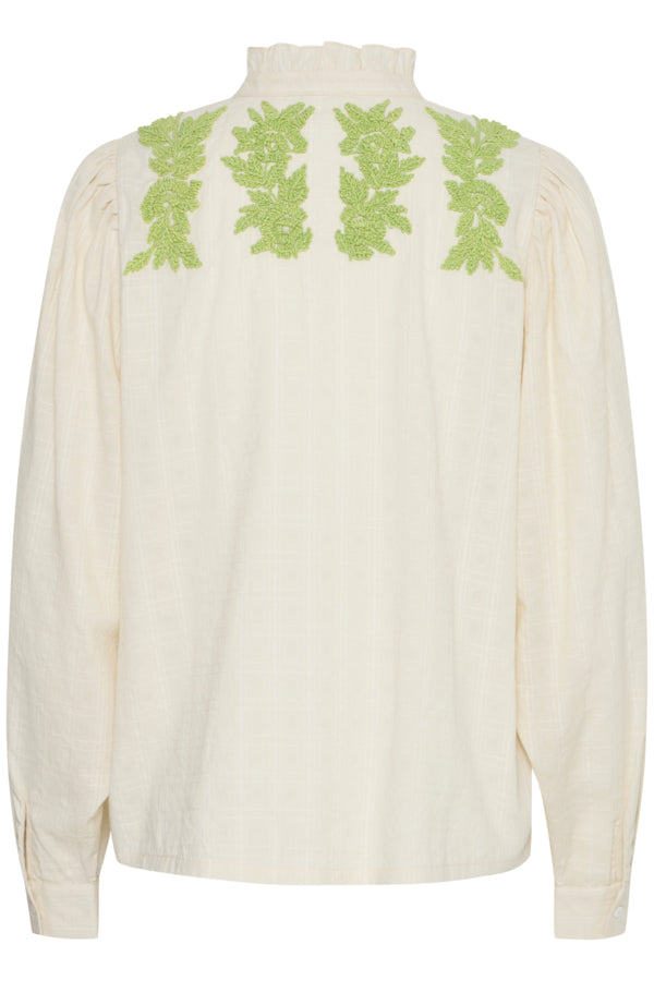 IRSANNA Long Sleeved Shirt in Birch