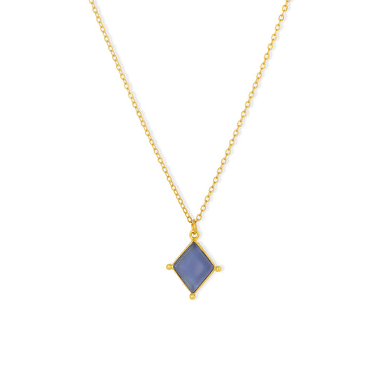 Lyra Iolite Necklace