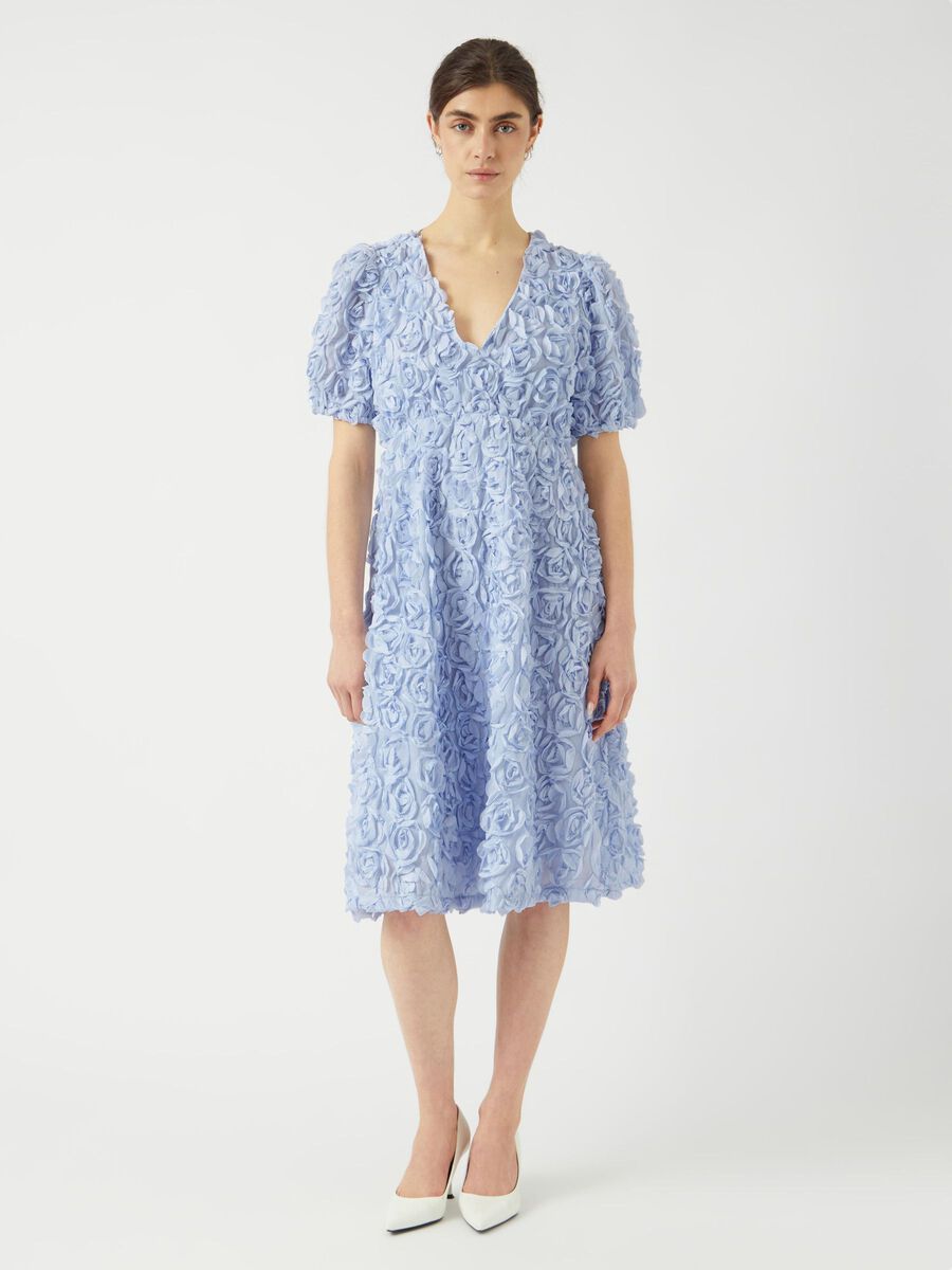 YASROSIVA Midi Dress in Halogen Blue