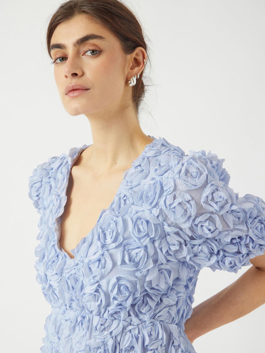 YASROSIVA Midi Dress in Halogen Blue