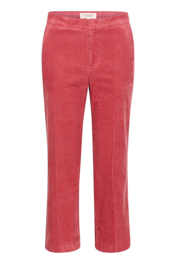 Mishas Cord Trousers in Slate Rose