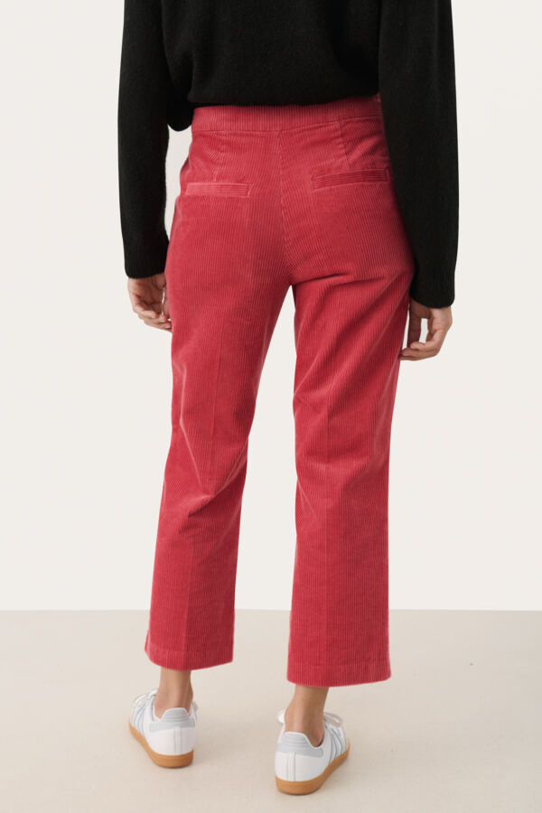 Mishas Cord Trousers in Slate Rose