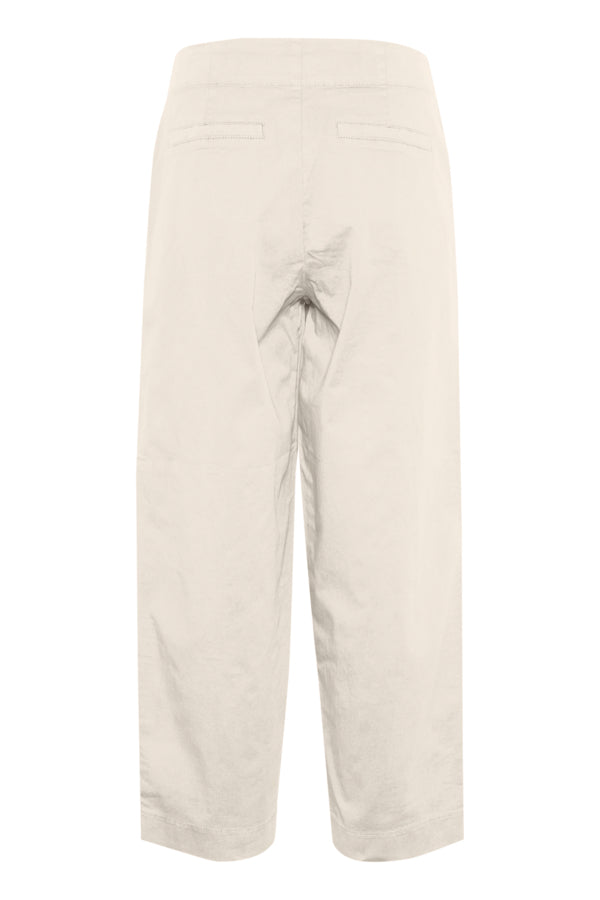 Netta Cropped Trousers in French Oak
