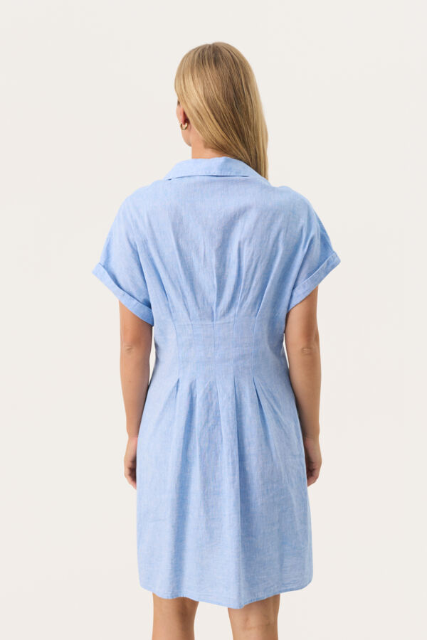 Rianna Dress in Marina Chambrey