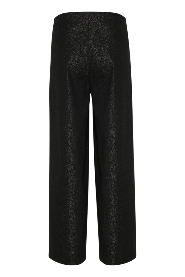 SLCahlina Corinne Wide Leg Trousers in Gun Metal