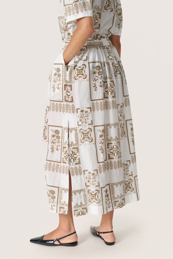 SLReesha Skirt in Broken White