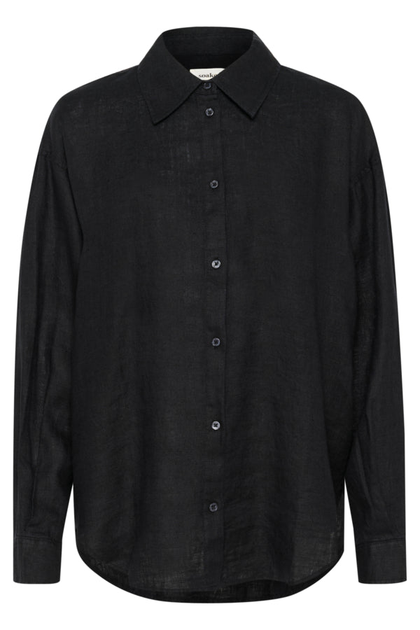 SLCelian Long Sleeved Shirt in Black