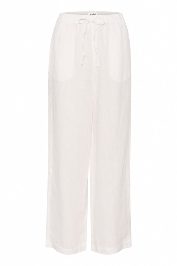 SLCelian Trousers in Broken White