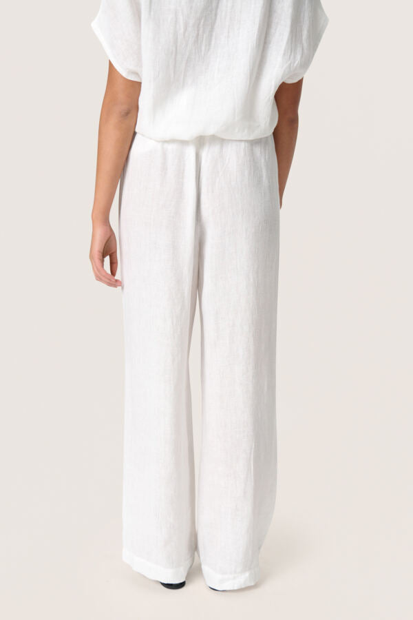 SLCelian Trousers in Broken White