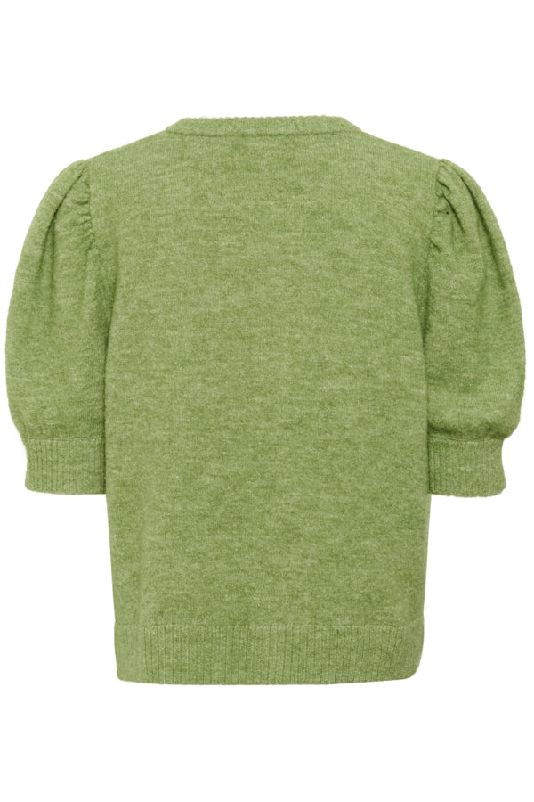 SLAmani Cardigan in Smoke Green Melange