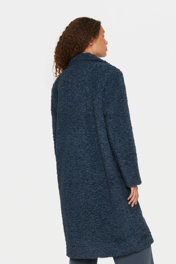 Nellie Teddy Coat in Blue