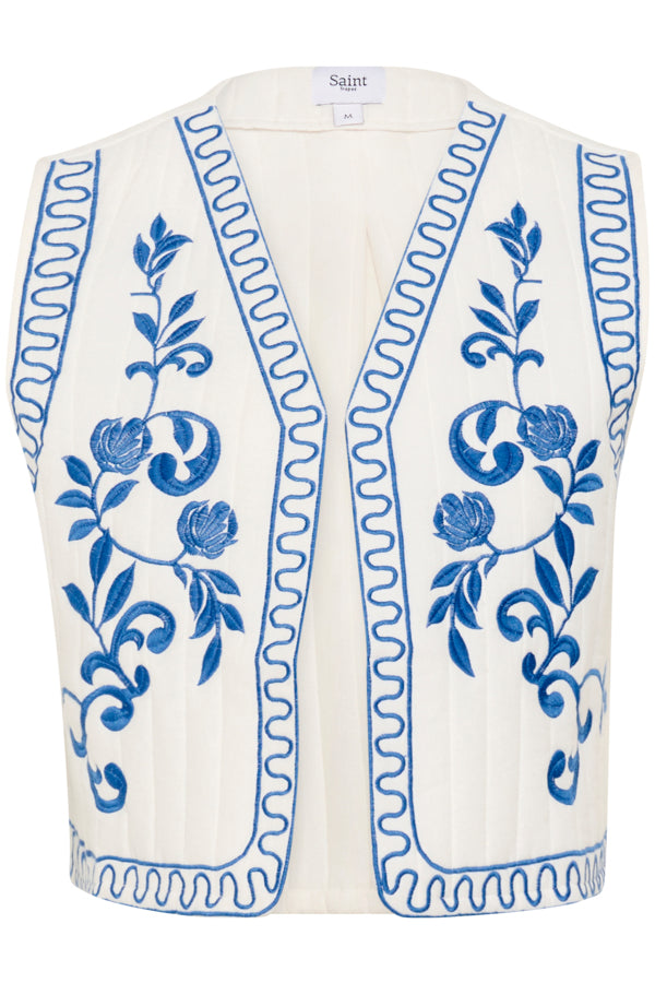 Kilda Vest in Blue Ice