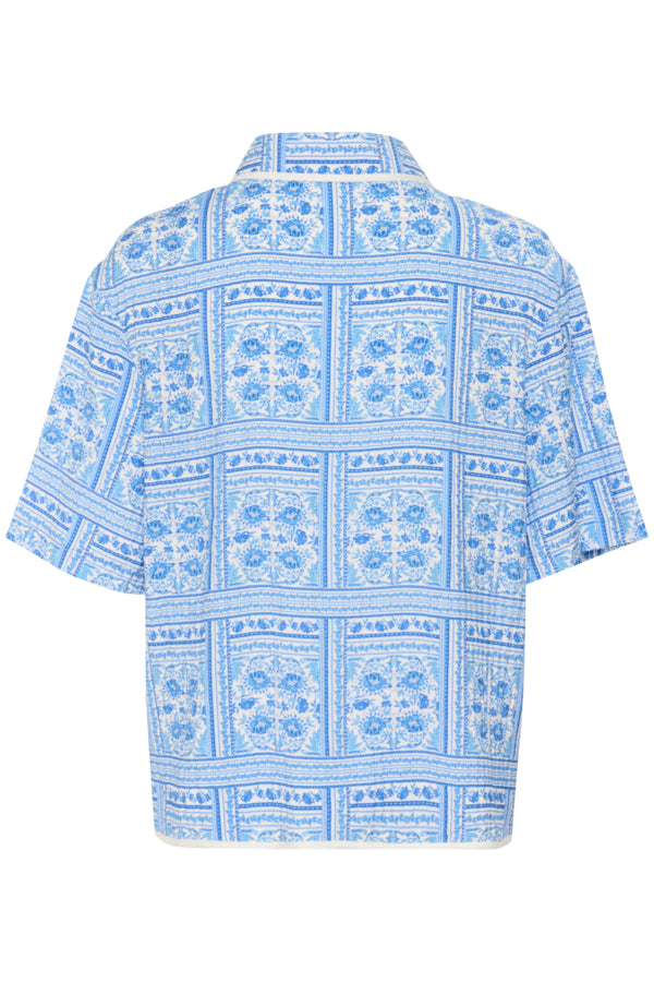 Kaisa Shirt with Campanula Paisley Squares