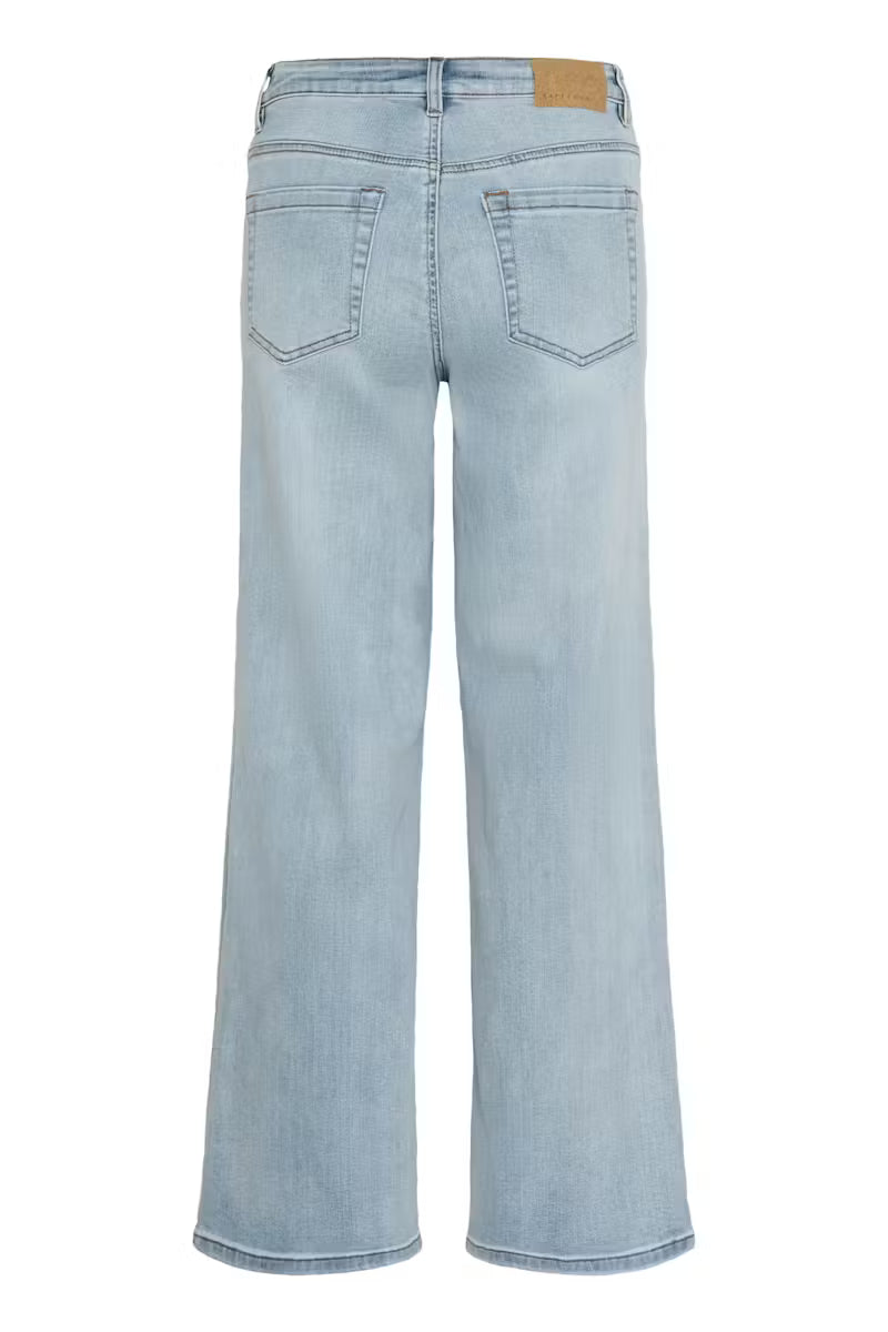 KAbrook High Waisted Regular Fit Jeans in Light Blue