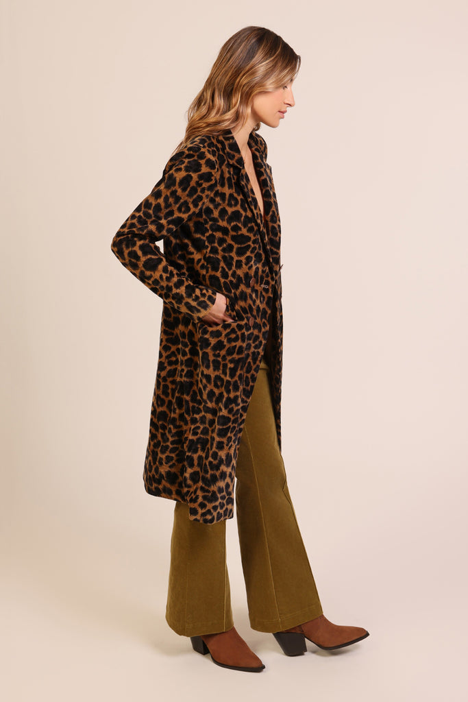 Anarchy Coat in Leopard