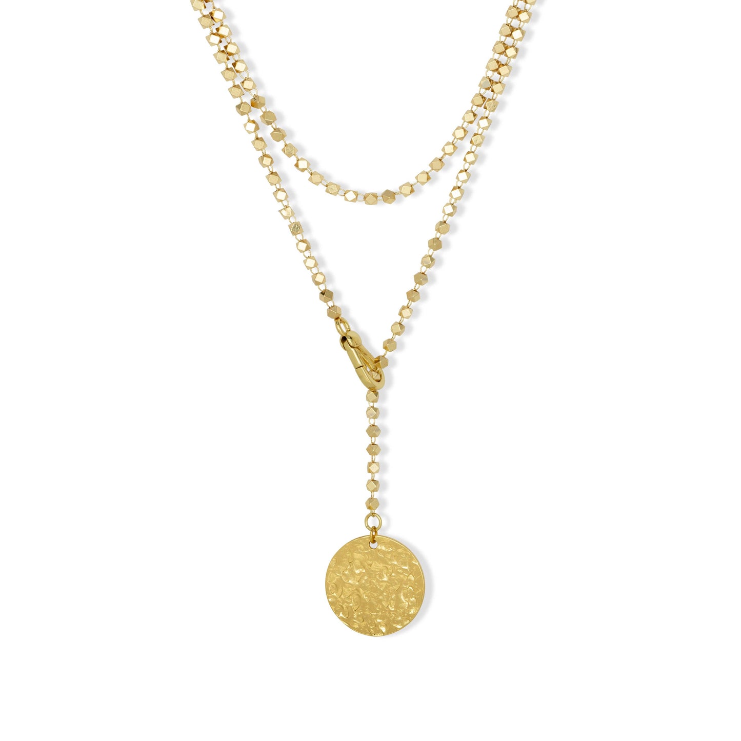 Paris Long Coin Necklace