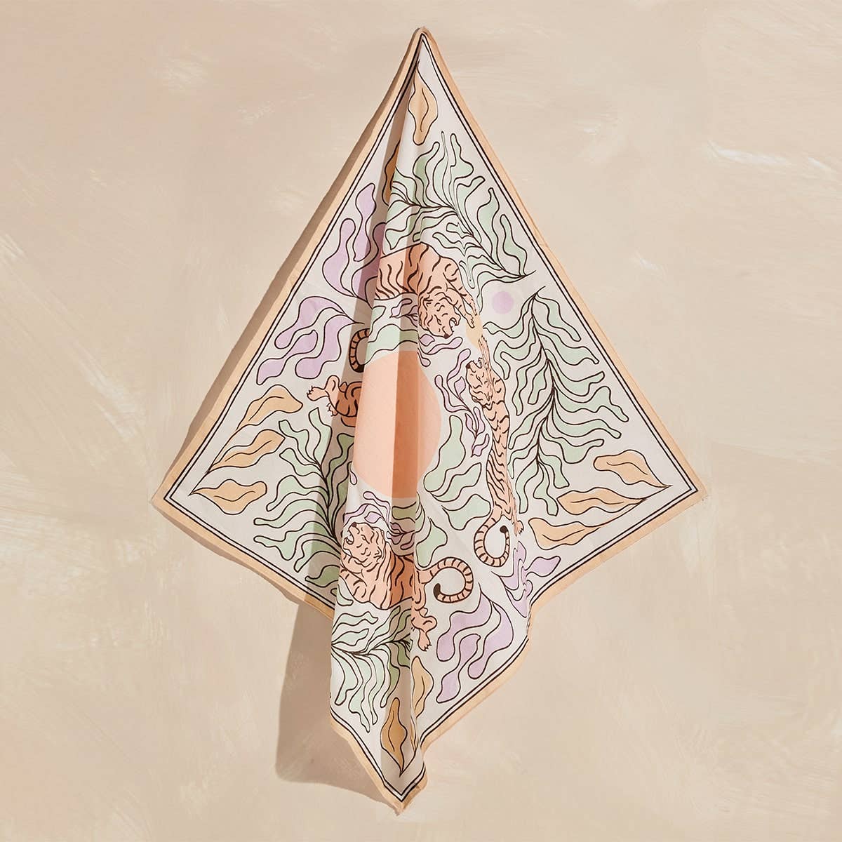 The Tigress Square Scarf