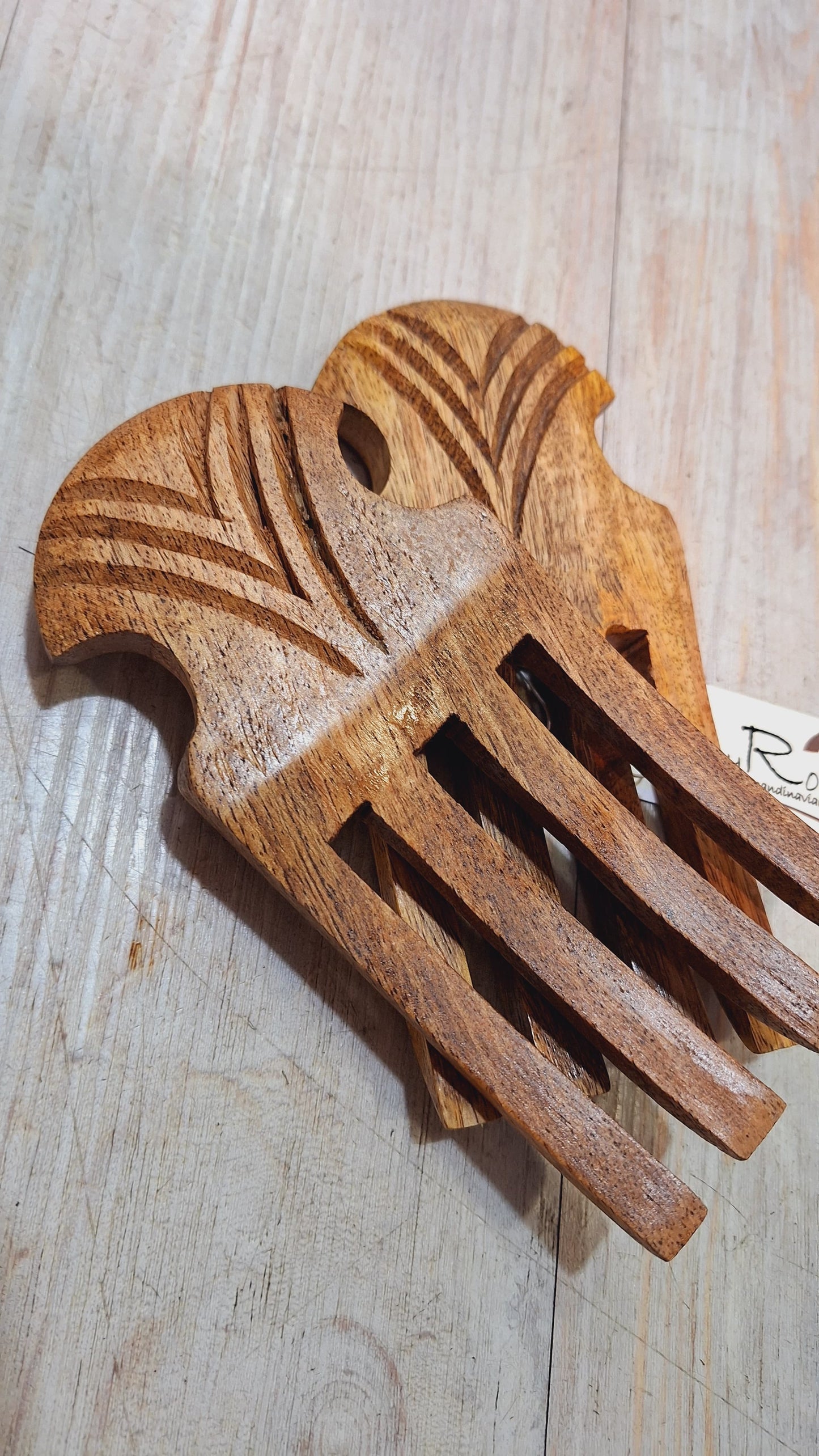 Mango Wood Salad Forks