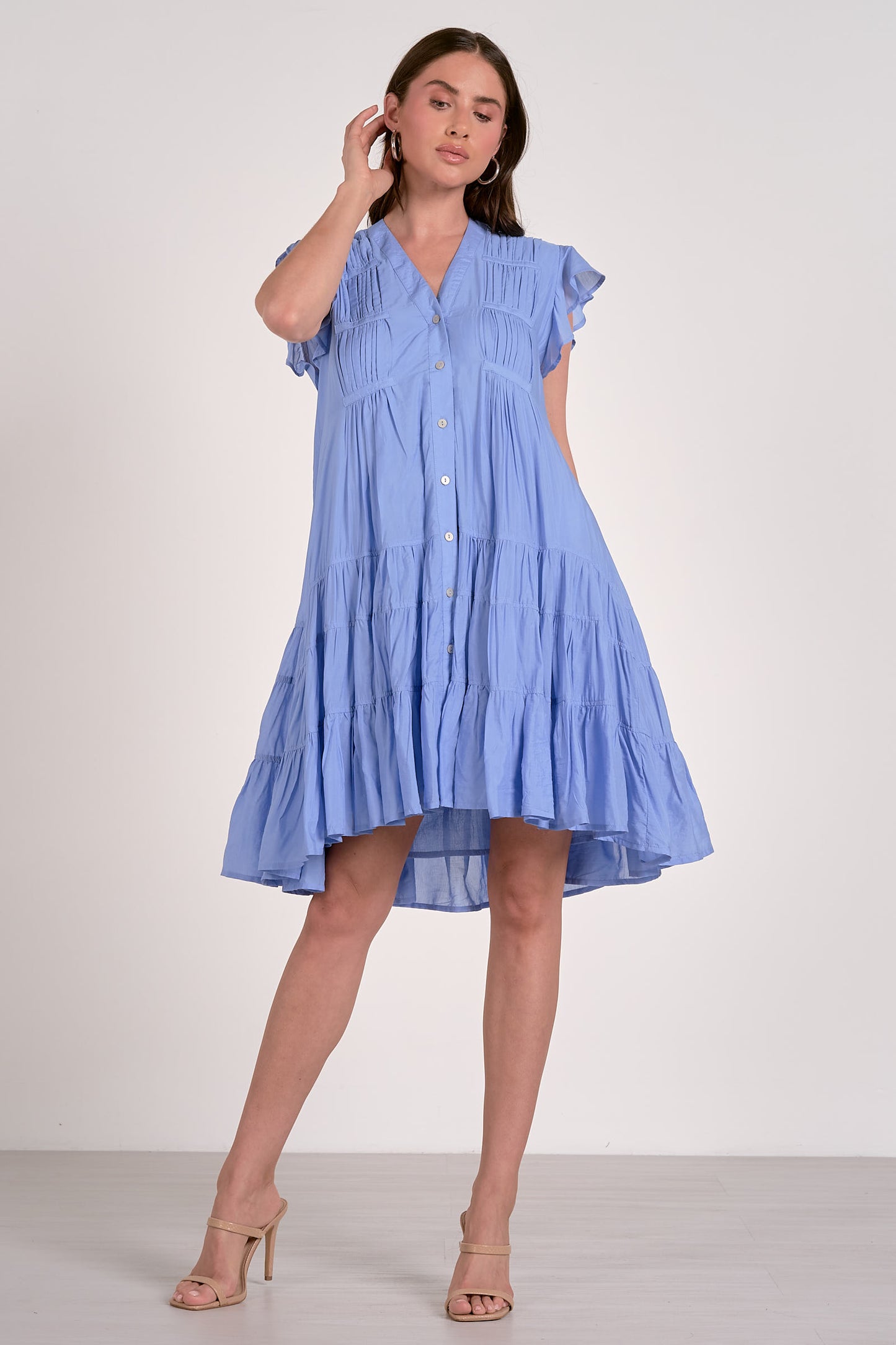 Short Dress in Blue