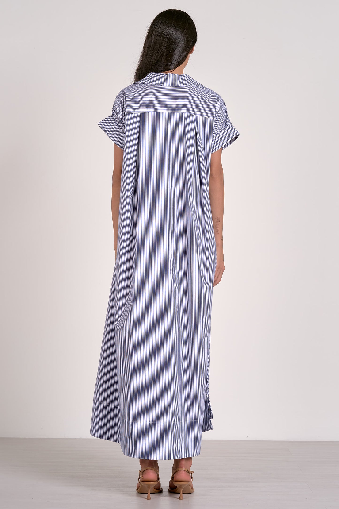 Maxi Dress with Abstract Print