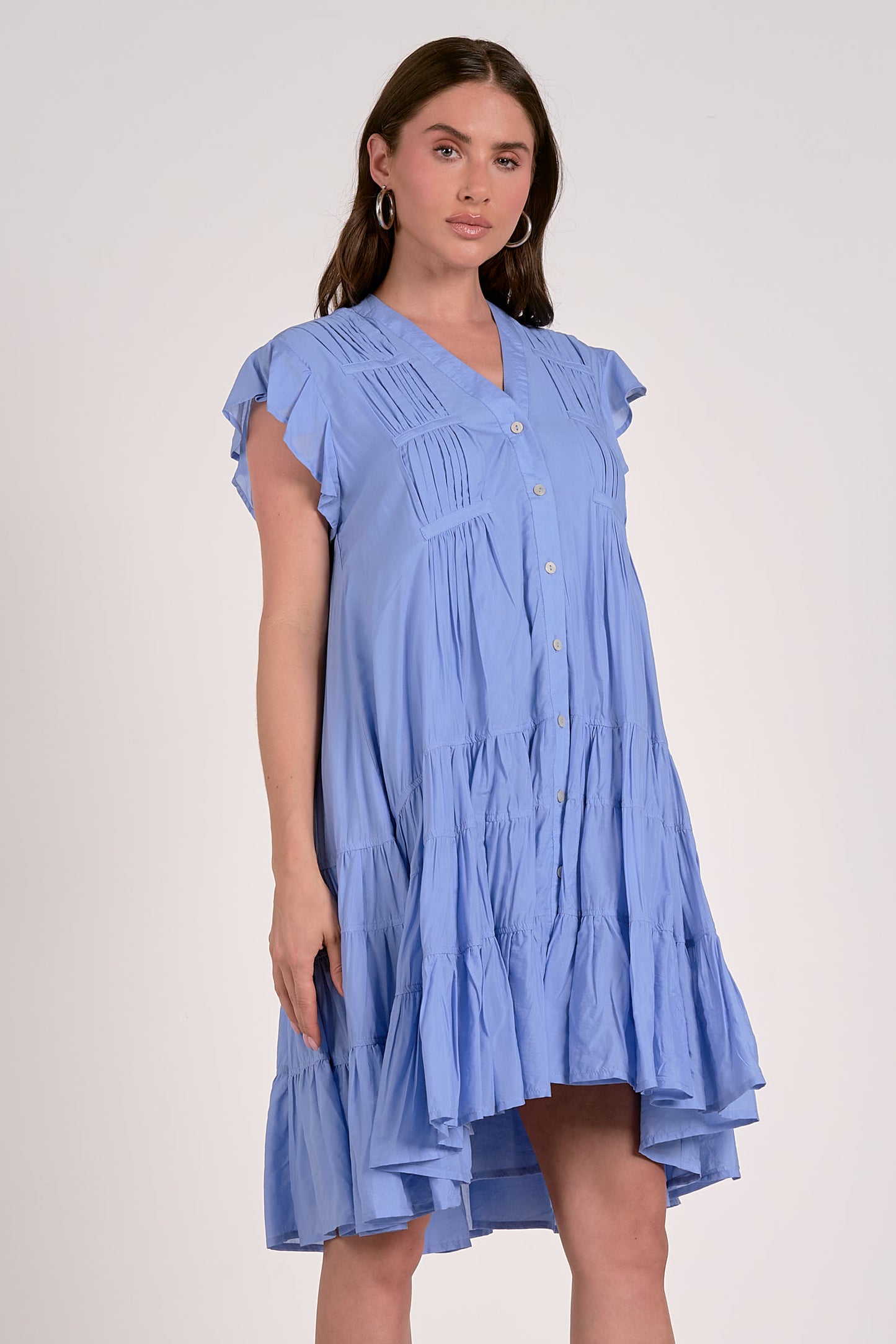 Short Dress in Blue