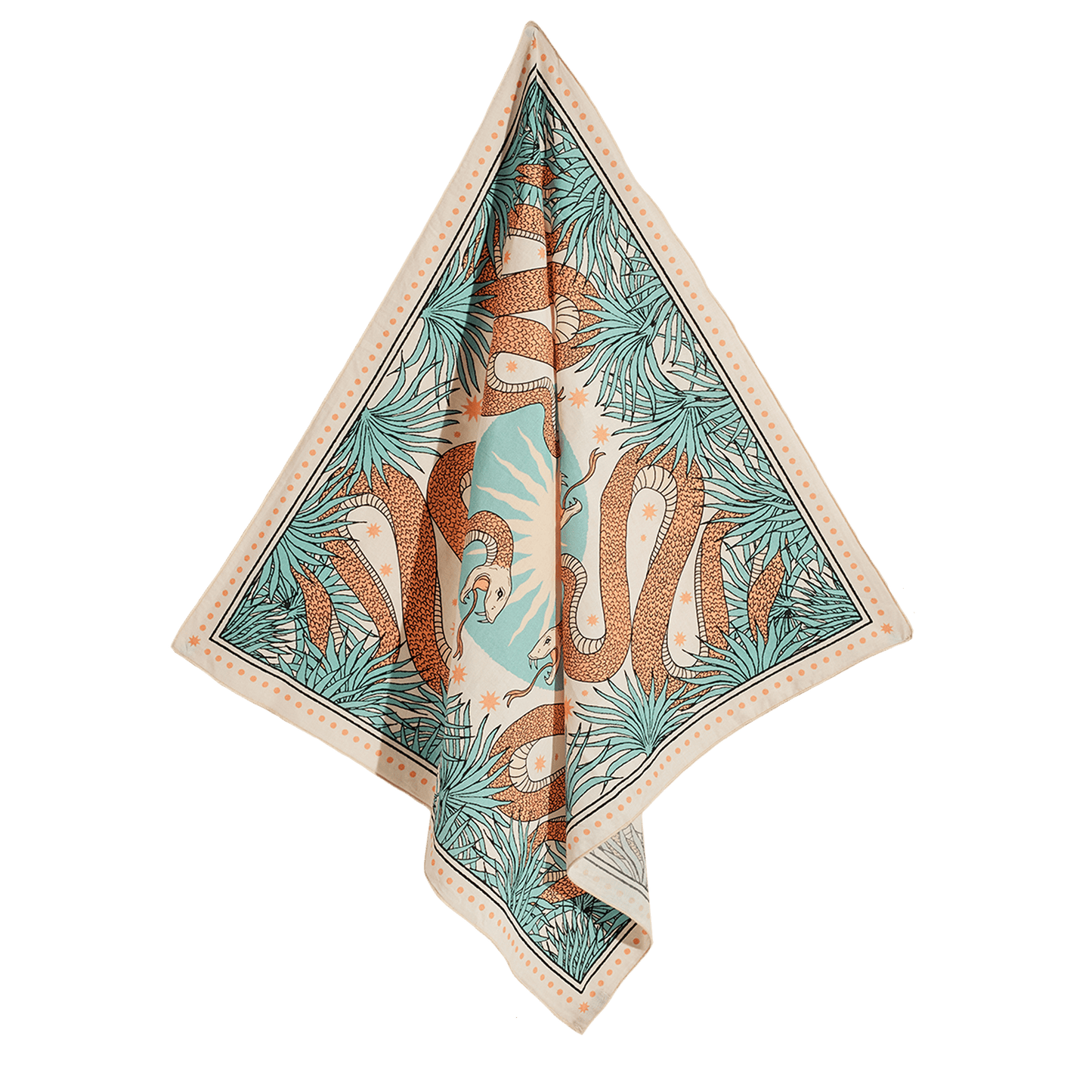 The Serpent Square Scarf