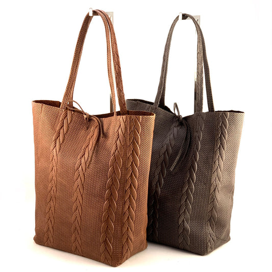 Borsa Braided Shopper