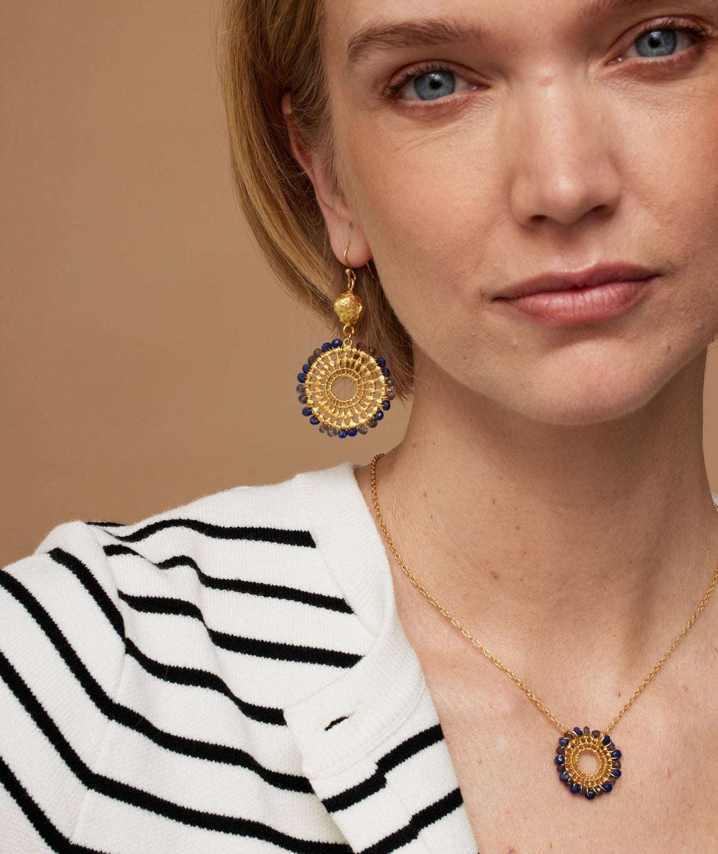 Nelly Necklace Navy