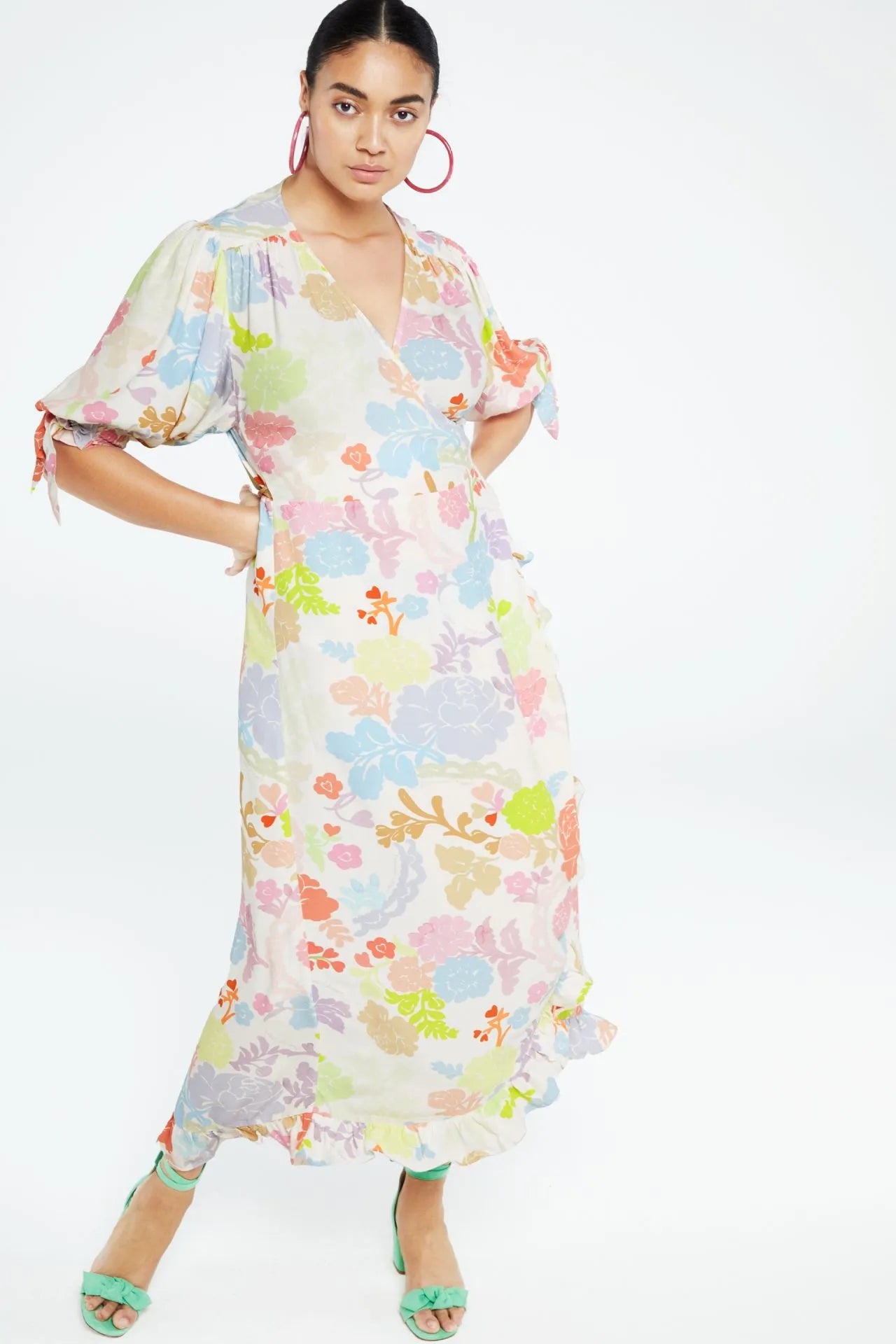 Channa Dress in Caribbean Chintz