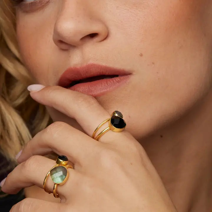 Lily Ring Labradorite