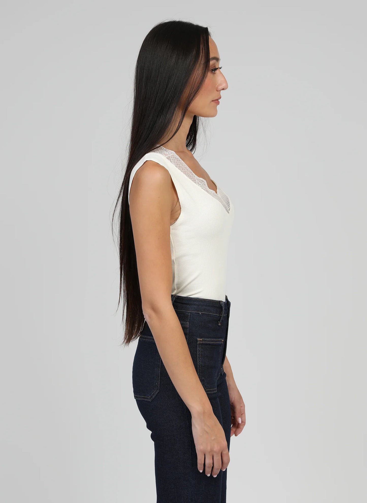 ASTURIE Cami in Cream